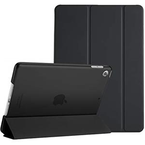 ProCase Cover per iPad 9 2021/8 2020/7 2019/iPad 10.2" Custodia[A2602 A2603 A2604 A2605 A2270 A2428 A2429 A2430 A2197 A2198 A2200], Smart Cover Sottile Leggero Traslucida Smerigliata -Nero