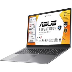 ASUS Notebok P3, Intel I5 13420H, Ram DDR5 16Gb, SSD Dual Pci da 512Gb(256Gb X 2), Display 16" WUXGA, Wi-FI 6, Display port, lan Rj45, Tastiera retroilluminata, fingerprint, Win11Pro, Ready to use