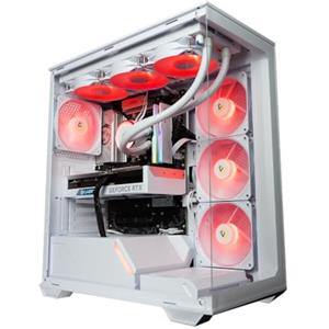 PJ DIGITAL STORE EGEMONE VS4 - Pc gaming Ryzen 5 9600X, RTX 5070 12GB, Ram 32Gb 6000Mhz Ddr5, SSD NVMe 1000Gb, Dissipatore a Liquido 360mm, Wind 11 Pro