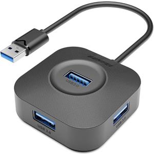 BENFEI Hub USB 3.0, 4 porte USB A Hub Alta velocità 5Gbps, splitter USB A per Maus Tastatur Flash-Laufwerk U-Disk Drucker, Compatibile con Laptop Desktop PC Xbox PS5
