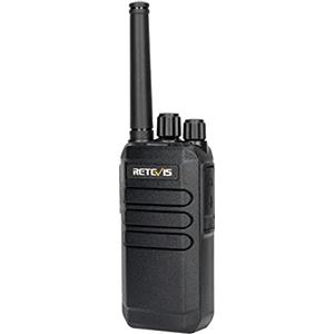 Retevis RT40 Walkie Talkie DMR Digitale, PMR446 Radio Bidirezionale Licenza-libera, 2000 mAh, VOX, 48 Canali Walkie Talkie Digitale/Analogico per Famiglia, Viaggi (Nero, 1 Pezzo)