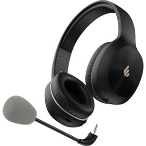 Edifier K750W Cuffie Wireless con Microfono a Sostegno e Girante, Cancellazione del Rumore con AI, 55H di Riproduzione, Ricarica Rapida, Bluetooth 5.4, Connessione Multipoint (K750W, Nero)