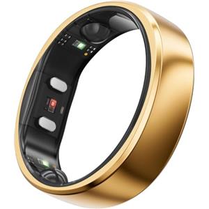 RingConn Gen 2 Smart Ring, Primo Al Mondo con Monitoraggio OSA, Nessun Abbonamento All'App, 12 Giorni di Batteria, Tracker di Stress/Frequenza Cardiaca/Salute Femminile, Compatibile Con Android e iOS