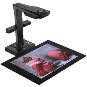 CZUR ET18 Pro Scanner Premium per Libri, Scanner Inteligente per Documento con Funzione OCR, Converte i Documenti in PDF, PDF Ricercabile, Word, Tiff, Excel, 18MP HD Telecamera (18 Megapixel)