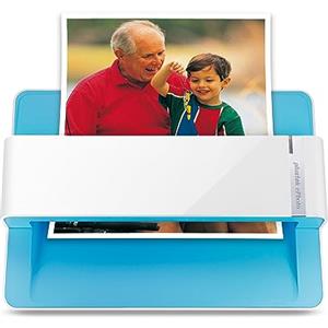 Plustek Scanner per foto Plustek - ePhoto Z300, insignito del German Design Award 2018, scansiona foto 4x6 in 2 s, allineamento automatico e taglio con sensore CCD Supporta Mac e PC.