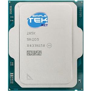 SIMPLETEK - Processore Ultra 9 285K per Desktop - 24c/24t CPU LGA 1851-3.2GHz Base / 5.7GHz - GPU Integrata - per Gaming e Lavoro Professionale