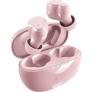 Fresh 'n Rebel Twins Breez, Auricolari Bluetooth In-Ear Senza Fili, Ultra Compatti, Comodi per le chiamate, Bluetooth 5.4, Controllo a pulsante cliccabile, 30 ore di riproduzione (Pastel Pink)