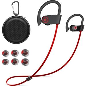 NUASI Cuffie Bluetooth Sport, Auricolari Bluetooth in Ear, Cuffie Sportive Bluetooth 5.3, Bassi Profondi HD Stereo, Impermeabile IPX7, Cuffie Bluetooth in Ear per Correre Fitness Viaggio Alpinismo
