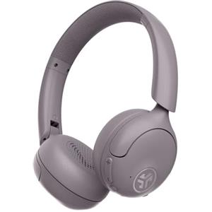 JLab Go Lux ANC Cuffie Wireless On Ear con Cancellazione Attiva del Rumore - 70+ Ore di Autonomia, Microfono Integrato, Connessione Multipla Bluetooth e Audio Spaziale, Malva