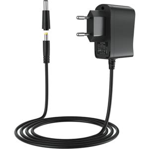 AGPTEK Adattatore per Omron M2 M3 M6 M7 Universale, AGPTEK Alimentatore per Misuratore di Pressione con Cavo 2.3M,Pressione Arteriosa da Braccio Caricatore con DC per Omron MIT5s;X3;X4;X7