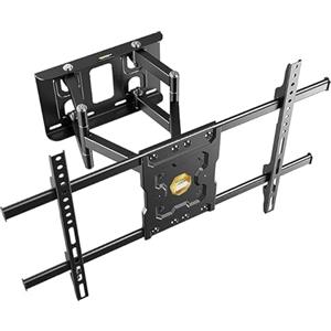 RICOO Supporto TV parete S7264 40-65" pollici (102-165 cm) Staffa televisore Girevole Inclinabile Porta televisione universale VESA 300 x 200-600 x 400
