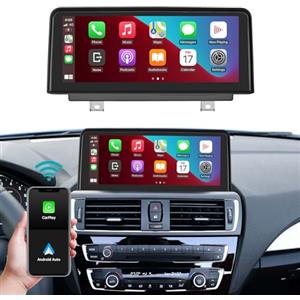 ninetom Autoradio Ninetom 10,25" CarPlay/Android Auto/Mirrorlink/GPS per BMW NBT 1/2 Serie F20/F21 (2011-2016) F23 Cabrio (2013-2016) Autoradio touch screen, Navigazione GPS per auto, DSP integrato