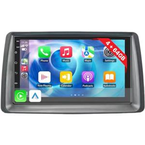 DISCORAMA® AUTORADIO ANDROID 4/64GB FIAT PANDA 2003-2011 STEREO AUTO TOUCH 7″ WIFI NAVIGATORE BT