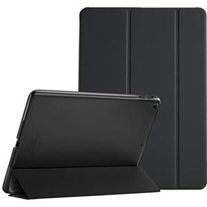 Procase Custodia per iPad 9.7 2018 6a Generazione/2017 iPad 5a Generazione - Smart Cover Stand Ultral Leggero Slim,con Cover Posteriore Traslucida Smerigliata per iPad 9,7 Pollici -Nero