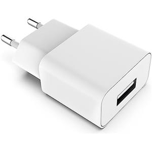 MyGadget 1X Caricatore USB da Muro - Caricabatteria Universale (1A | 5V) - Carica-Batterie Portatile e Compatibile con Samsung | Huawei - Bianco
