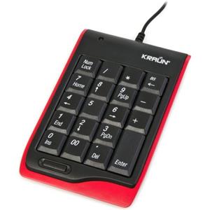 Kraun Tastierino Numerico Red Color