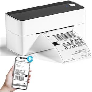 Phomemo Stampante per etichette Bluetooth, PM241BT stampante termica DHL 4XL per Mac/PC, stampante Bluetooth per codici a barre, Amazon, Etsy, Shopify, Royal Mail, DHL, FedEx, UPS