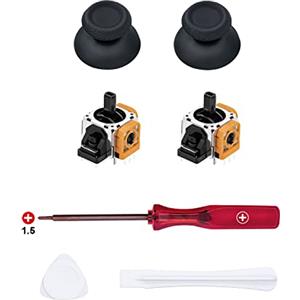 Mcbazel Riparazione Joystick Analogico, Analog Stick per Controller PS5, Accessori di ricambio Joystick con Strumento di apertura Compatibile con Controller PS5 DualSense