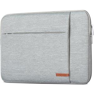 CASEZA Custodia per PC Portatile 13-13.3 Pollici Grigio - CASEZA London Borsa per Notebook ASUS Dell Microsoft HP Surface Book e altri - Custodia Resistente all'Acqua per Ultrabook 13" / 13.3" con Due Tasche
