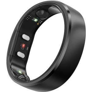RingConn Gen 2 Smart Ring, Primo Al Mondo con Monitoraggio OSA, Nessun Abbonamento All'App, 12 Giorni di Batteria, Tracker di Stress/Frequenza Cardiaca/Salute Femminile, Compatibile Con Android e iOS