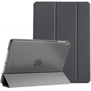 ProCase Cover per iPad 9 2021/8 2020/7 2019/iPad 10.2" Custodia[A2602 A2603 A2604 A2605 A2270 A2428 A2429 A2430 A2197 A2198 A2200], Smart Cover Sottile Leggero Traslucida Smerigliata -Grigio