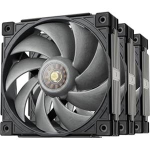 Sudokoo MACH120 3IN1 Ventole 120mm PC : Ventola di Raffreddamento Silenziosa PWM & 500-2200 RPM - Case Fan Dissipatore con LCP e Motore FOC & Correzione Dinamica del Bilanciamento, 6 Anni di Garanzia