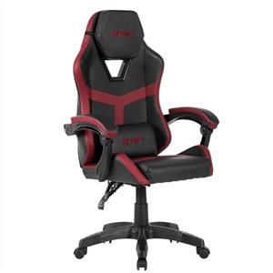 Nuwo Odin Sedia Gaming Ergonomica, Sedia PC Computer Gaming Ufficio, Braccioli Imbottiti Curvi, Schienale e Altezza Regolabile, Supporto Lombare e Poggiatesta, 120 Kg, Amaranto