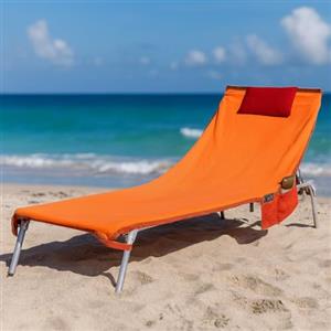 GX GARGIX GARGIX Telo mare lettino microfibra con molle tasche con e senza cuscino gonfiabile (C-3)