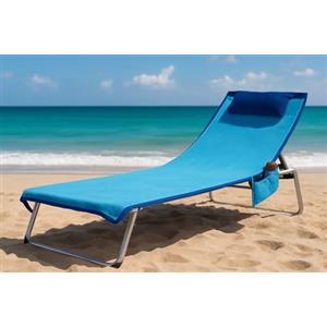 GX GARGIX GARGIX Telo mare lettino microfibra con molle tasche con e senza cuscino gonfiabile (C-4)