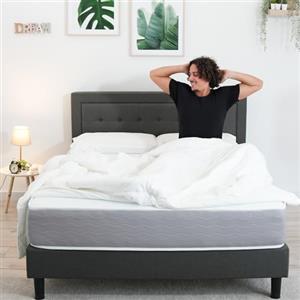 Sleephome Materasso Molle Insacchettate 22 cm Piazza e Mezza 120x190 Niveo | Dispositivo Medico Ortopedico Ergonomico | 100% Made in Italy | Anallergico e Antibatterico | Antiacaro e Traspirante