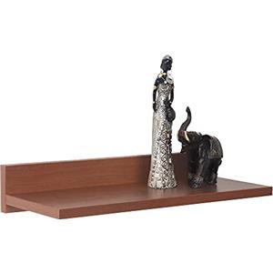 RICOO Mensola da muro 45 x 8 x 19 cm WM056-ER Scaffale da parete salvaspazio Rovere marrone rustico