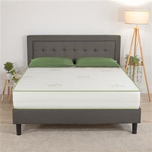 Sleephome Materasso Memory + Molle Insacchettate 24 cm Matrimoniale 160x190 Latino | 100% Made in Italy | Dispositivo Medico Ortopedico Ergonomico | Anallergico e Antibatterico | Antiacaro