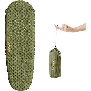 Naturehike Thermal 3,5R Materassino da campeggio Ultralight, 4 stagioni (-6 ℃), autogonfiabile con borsa gonfiabile, materasso ad aria durevole, alto valore R, alto isolamento, per l'inverno