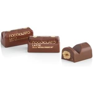 Venchi - Lingottino Nocciolato Latte - Cioccolatino con Nocciole Piemonte IGP intere, 1 kg - Senza Glutine