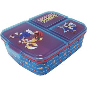 Theonoi Contenitore per il pranzo per bambini, a scelta: Frozen, PJ Masks, Spiderman, Avengers, Mickey, Paw Patrol, in plastica senza BPA, Sonic