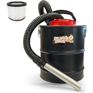 San Marco Aspiracenere elettrico Pratikò Plus da 1000 W per stufa a pellet o a legna, caminetti e barbecue