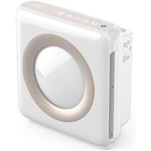 COWAY Purificatore d'aria con filtro HEPA, ionizzatore, prima scelta di Wirecutter, rimuove il 99,999% di particelle nocive fino a 0,01 µm per allergie, CADR 421 m³/h, ap-1512hh MIGHTY (Bianco)