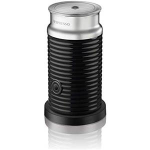 NESPRESSO Aeroccino 3, Montalatte elettrico per cappuccino, 3 funzioni: schiuma calda, fredda e latte caldo, colore Nero
