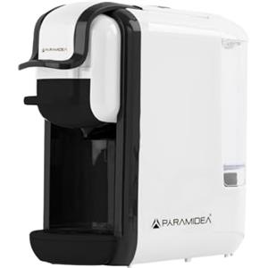 PYRAMIDEA Macchina per Caffè 3 in 1 Compatibile con Nespresso Dolcegusto e Cialde Bevande Fredde da 0,6L Bianco ICP310W