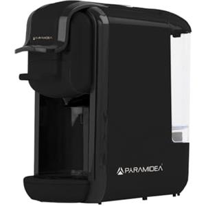 PYRAMIDEA Macchina per Caffè Automatica 3 in 1 Compatibile con Nespresso Dolcegusto e Cialde da 0,6 L Colore Nero ICP31N