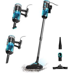 Cecotec Scopa Elettrica Senza Fili Conga Popstar 600 Vital, 600W, 18kPa Aspirazione, Cyclonic System, Filtro Alta Efficienza, 6m Portata, 500 ml Serbatoio, 360º Twisted, 2 Accessori