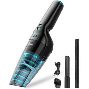 HOMEKANE Aspirabriciole Senza Filii, 10000Pa Aspirapolvere per Auto ad Alta Potenza con Ricarica Rapida, Mini Aspirapolvere Ricaricabile Portatile per auto Animales Casa Coche