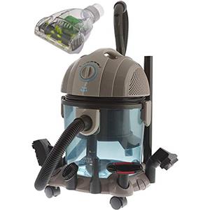 Bimar PAA1 Aspirapolvere, Bidone Aspiratutto, Aspira liquidi / solidi, senza sacco, Aspiracenere, Aspiratore Professionale, Auto, Animali, Potente, Lavapavimenti, Filtro ad acqua, Hepa, con Soffiatore