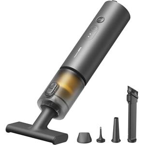 HOTO Aspirabriciole Senza Fili per Auto, 20000Pa Mini Aspirapolvere Potente, 4 in 1 Aspirapolvere Portatile, Aspira Briciole Elettrico per Auto, Casa, Ufficio, PC, Animale Domestico