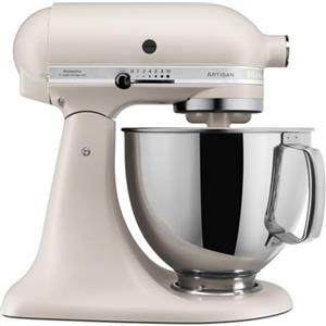 Kitchenaid Planetaria - Artisan - Robot da Cucina con testa inclinabile e 3 accessori - 4.8 L - Impastatrice - Milkshake