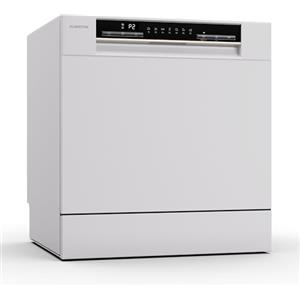 Klarstein Lavastoviglie 8 Coperti, Libera Installazione Silenziosa con 6 Programmi di Lavaggio