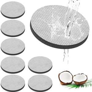 Starvortex 8 Pezzi Filtri Disco per Borraccia Brita, Riduzione Cloro, Metalli Pesanti e Impurità, Compatibile con Borraccia Brita Fill and Go, Filtro Acqua Potabile, Microparticelle, Migliora il Gusto