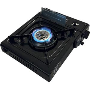 EFFE | Fornello a gas da campeggio | in valigetta per trasporto | con attacco per cartuccia