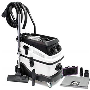 Wiltec Bidone aspiratutto secco umido 1600w filtro a 3 livelli e accessori Aspiratore liquidi solidi