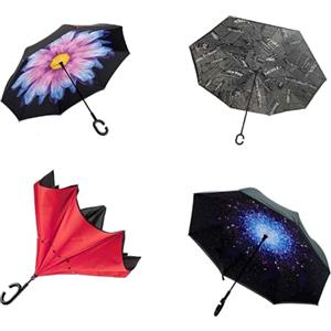 tempo di saldi Ombrello Inverso Reversibile con Apertura Scatto Soluzione Ideale per la Pioggia